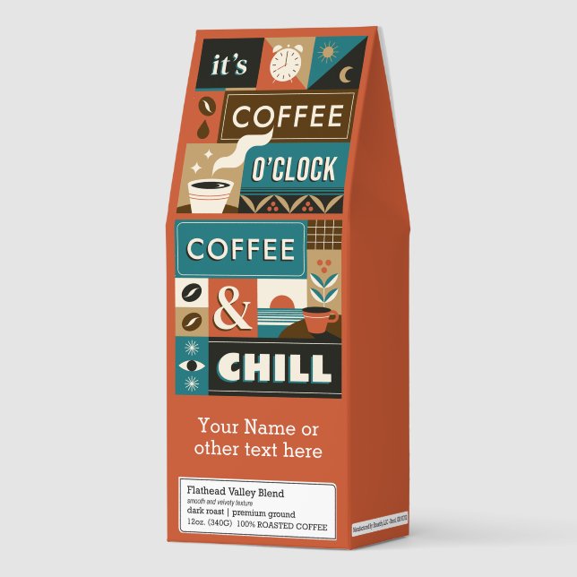 Custom Text Coffee Quotes (Front)