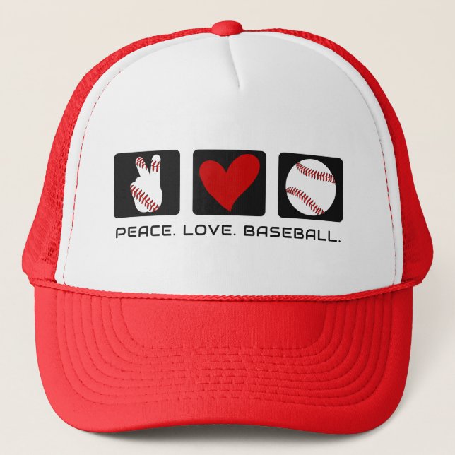 Custom Text & Color Baseball Trucker Hat (Front)