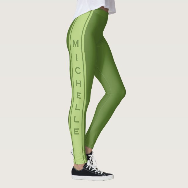 Custom text & color leggings (Right)