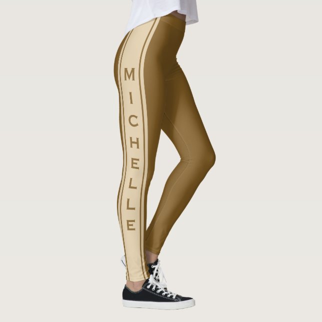 Custom text & color leggings (Right)