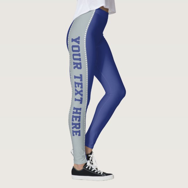 Custom text & color leggings (Right)