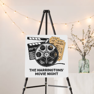 Custom Text & Color Movie Foam Board