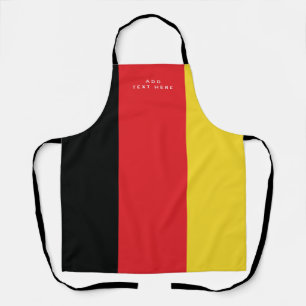 Custom Text Colors of Germany Flag Apron
