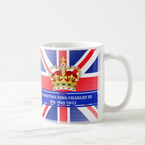 Custom Text Coronation of King Charles III   Two_T Coffee Mug