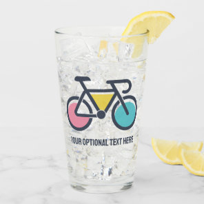 Custom Text Cycling Glass