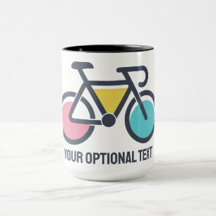 Custom Text Cycling Mug