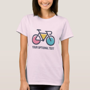 Custom Text Cycling T-Shirt