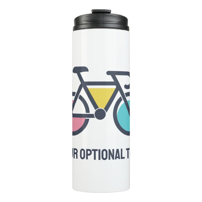 Custom Text Cycling Thermal Tumbler (Front)