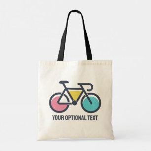 Custom Text Cycling Tote Bag