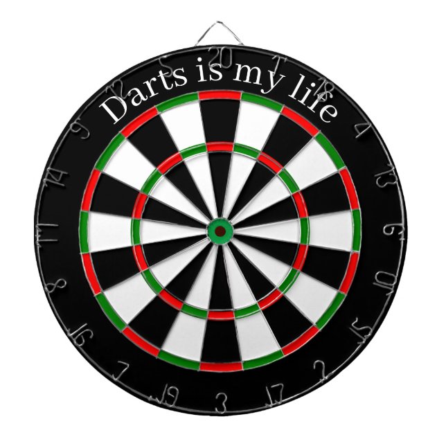Custom Text Darts board  Dart Board (Front)
