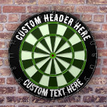 Custom Text Darts board  Dart Board<br><div class="desc">The Custom Text Darts Board is a high-quality, customizable dartboard that allows you to personalize your own text at the top and bottom. The board is made from durable, premium quality materials, ensuring longevity and reliable performance over time. This dartboard is perfect for individuals or businesses looking to add a...</div>
