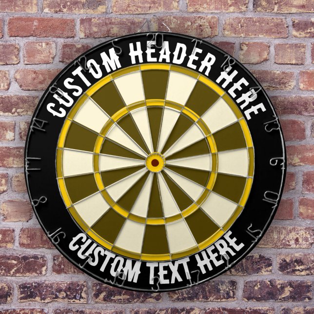 Custom Text Darts board  Dart Board (Creator Uploaded)