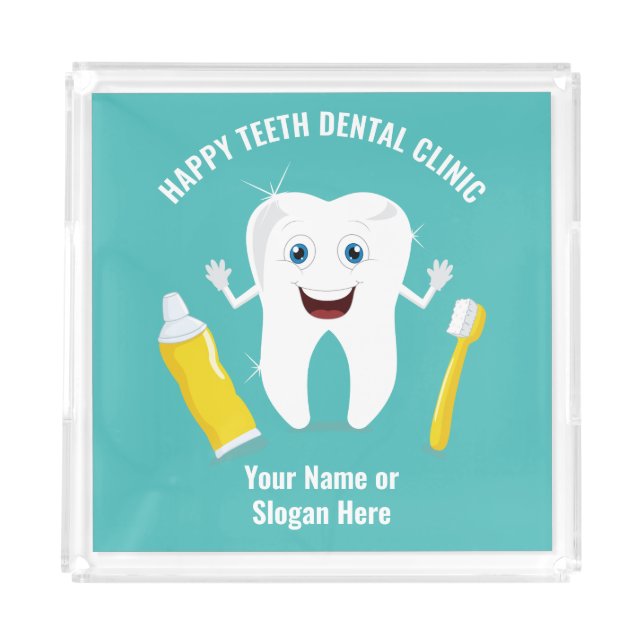 Custom text Dental trays (Front)