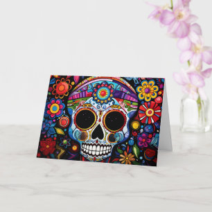 Custom text 💀 Día de Muertos Card