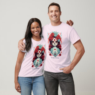 Custom text Dia de Muertos☠️ Eternal Remembrance T-Shirt