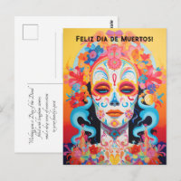 Custom text Dia de Muertos La Calavera Catrina