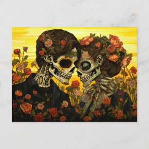 Custom text 💀 Día de Muertos Postcard