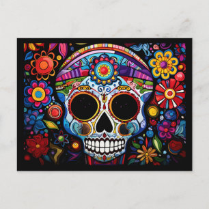 Custom text 💀 Día de Muertos Postcard