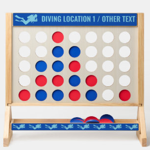 Custom Text Diver Fast Four