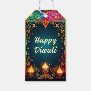 Custom text, Diwali Elegance Tag – Shine & Celebra