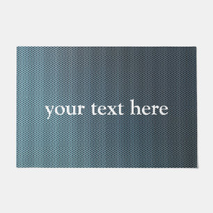 custom text doormat