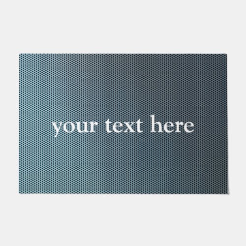 custom text doormat
