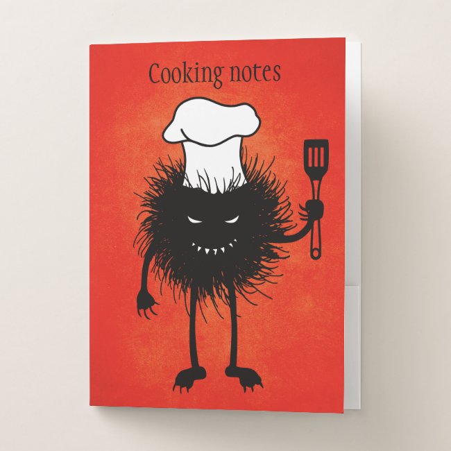 Custom Text Evil Bug Chef Cooking Notes