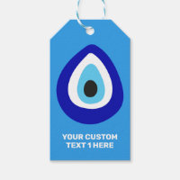 Custom Text Evil Eye Nazar Amulet
