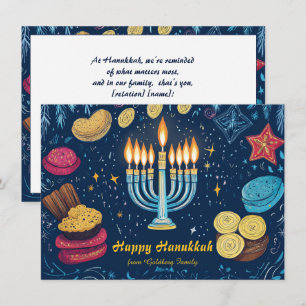 Custom text Festival of Lights: Holiday Card