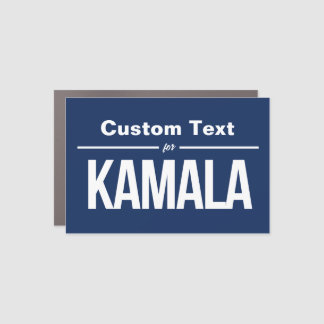 Custom Text for Kamala Car Magnet