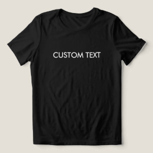Custom Text For Women Custom Name Gift for Mom Tri-Blend Shirt