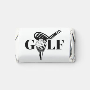 Custom Text Golf Hershey's Miniatures