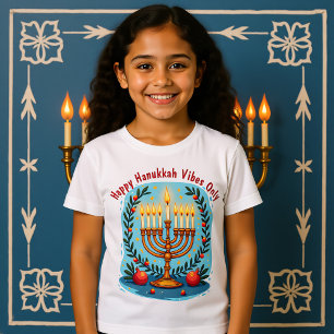 Custom text Hanukkah Festival of Fun T-Shirt