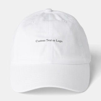 Custom Text Hat