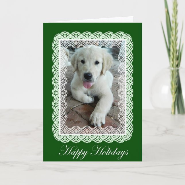 Custom Text Holiday Card 3 (Front)