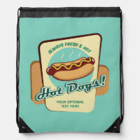 Custom Text Hot Dog