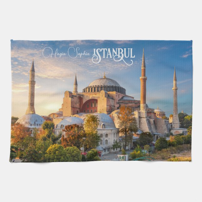 Custom Text Istanbul Kitchen Towel (Horizontal)