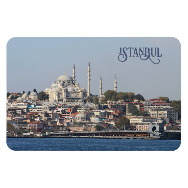 Custom Text Istanbul Magnet (Horizontal)