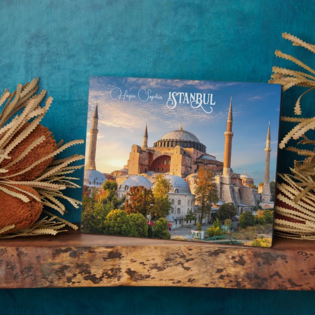 Custom Text Istanbul Plaque (Side)