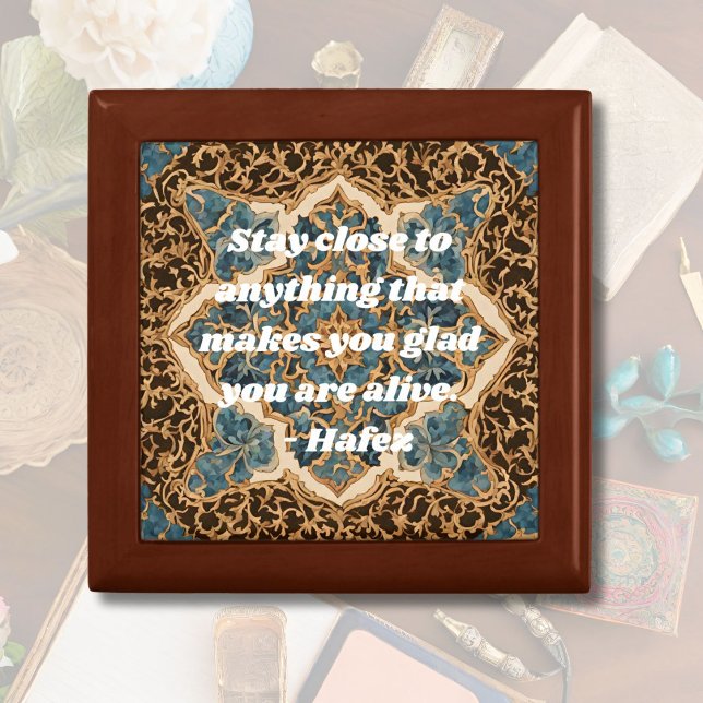 Custom Text Khatam Marquetry Persian Art Gifts Gift Box (Custom Text Khatam Marquetry Persian Art Gifts)