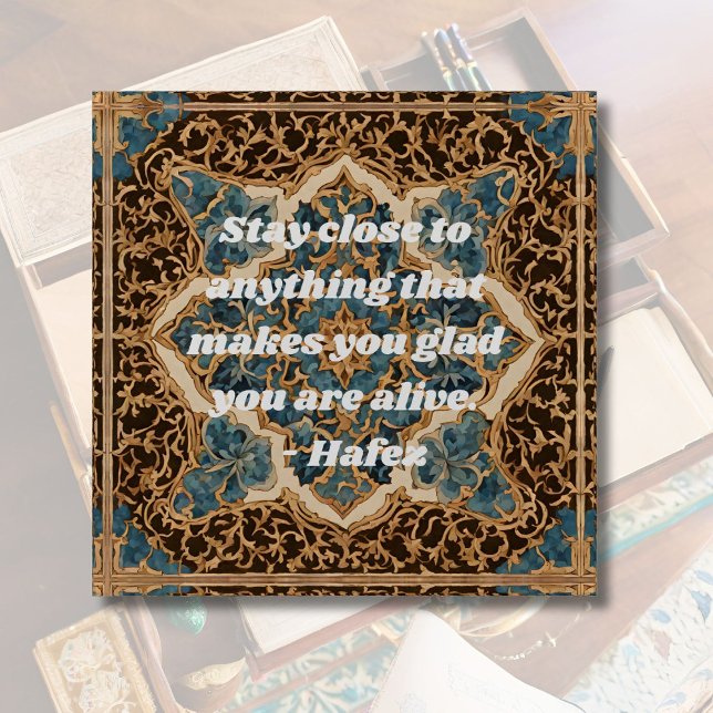 Custom Text Khatam Marquetry Persian Art Gifts Paperweight (Custom Text Khatam Marquetry Persian Art Gifts)