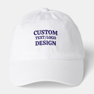 CUSTOM TEXT/LOGO Men's Basic T-Shirt Hat