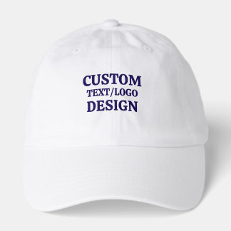 CUSTOM TEXT/LOGO Men's Basic T-Shirt Hat