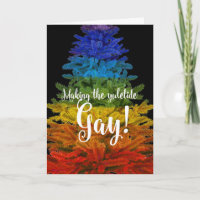 Custom Text "Making the Yuletide Gay!"