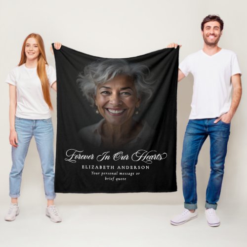 Custom Text Memorial Tribute Photo