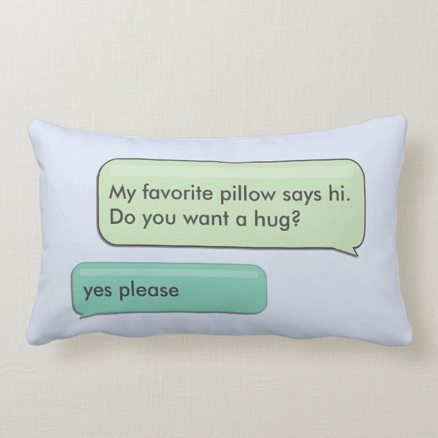 custom double sided pillow