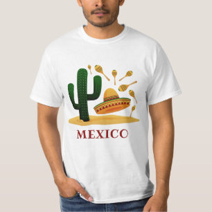 Custom text MEXICO shirts & jackets