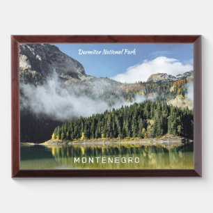 Custom Text Montenegro Award Plaque