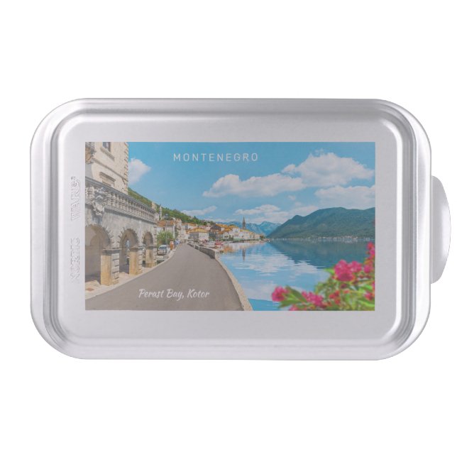 Custom Text Montenegro Cake Pan (Front)