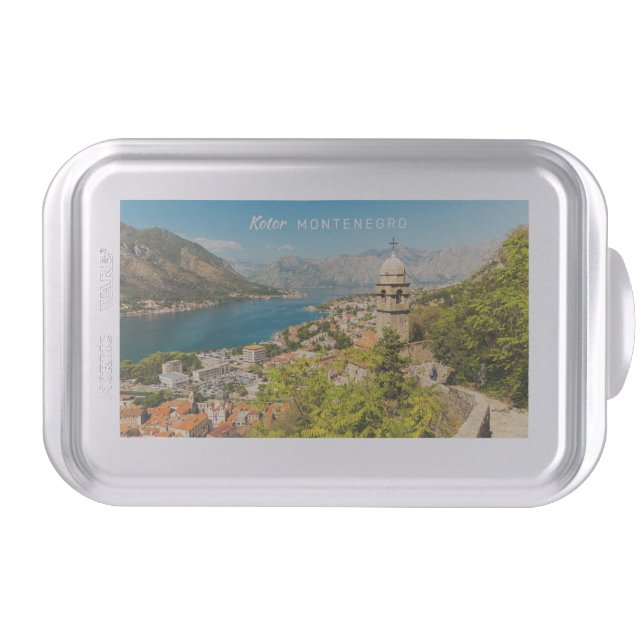 Custom Text Montenegro Cake Pan (Front)